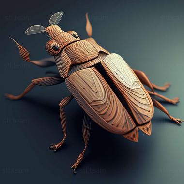 3D модель Ototyphlonemertidae (STL)